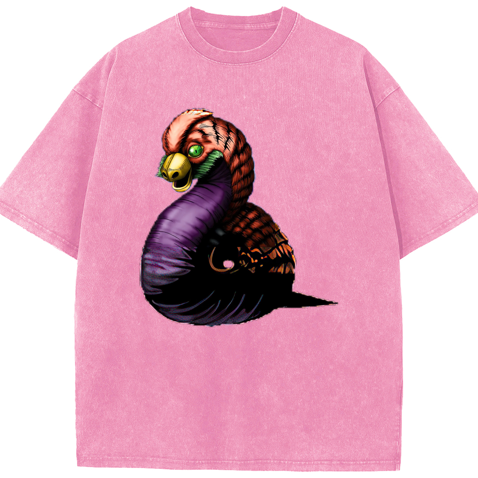 （画像用） 遊☆戯☆王 Yu-Gi-Oh! 綿100% ヴィンテージ風 半袖Tシャツ（フロントプリント）